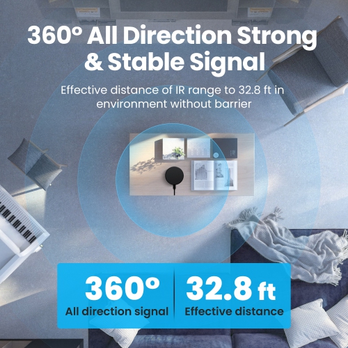 WiFi IR Remote For Air Conditioning TV Home Devices Universal Infrared Remote Control Works With Tuya Alexa, Google Home