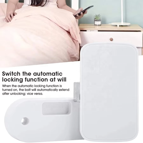 Drawer Lock Bluetooth Smart Lock Smart Home Security-Protection For Tuya APP Wireless Keyless Unblanking Cabinet Lock