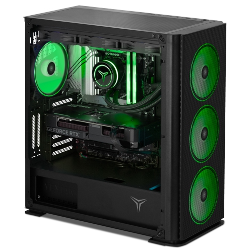 YEYIAN Odachi AI Gaming Desktop - Intel Core i9 14900KF 6.0 GHz | RTX 5070 12GB GDDR7 | 32GB DDR5 RGB 6000MHz | 1TB Gen4 NVMe SSD | B760 Wi-Fi | 650W