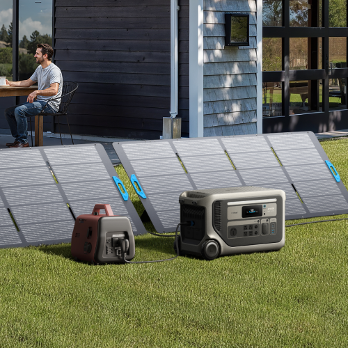 Anker SOLIX F3000 Portable Power Station 3,072Wh/3,600W Essential Home Backup - Black