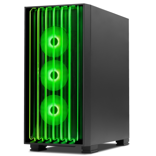 YEYIAN Mirage X Gaming PC Desktop, Ryzen 7 9900X3D 5.5 GHz, RTX 5090 GDDR7, 32GB DDR5 RGB 6000MHz, 1TB NVMe Gen4 SSD, AI Accelerate Gamer Prebuilt