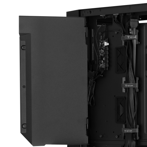 YEYIAN Mirage X Gaming PC Desktop, Ryzen 7 9900X3D 5.5 GHz, RTX 5090 GDDR7, 32GB DDR5 RGB 6000MHz, 1TB NVMe Gen4 SSD, AI Accelerate Gamer Prebuilt