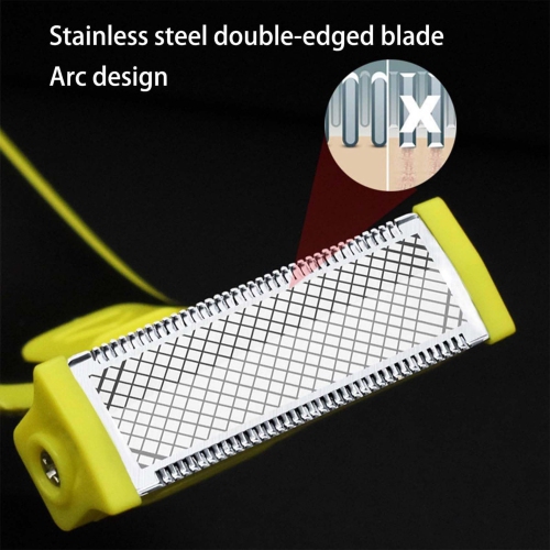 Full Body Shaver, USB Rechargeable Portable Electric Beard Trimmer, Wet and Dry Shaver for Men and Women