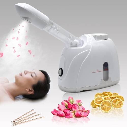 Home use rotary spray facial steamer to deeply cleanse and moisturize your face