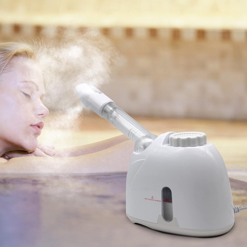 Home use rotary spray facial steamer to deeply cleanse and moisturize your face