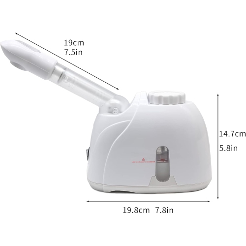 Home use rotary spray facial steamer to deeply cleanse and moisturize your face