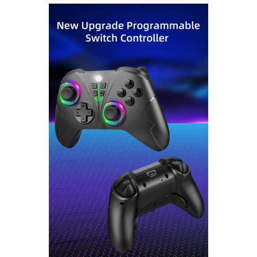 Xboxone Controller RGB Color Light 360 2.4G Wireless Game Wake-up Programmable Vibration Game Controller, Support Xbox one/SX Controller, PC Console