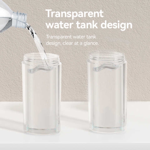 2025 New Double Spray Desktop Fan Humidifier 2 in 1 USB Portable Digital Display Hydration Spray Fan Double Spray Humidifier Small Fan Handheld - F8