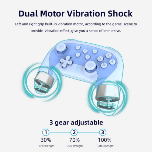 Switch Wireless Professional Controller Game Controller with Vibration Wake-up Bluetooth Wake-up Vibration Somatosensory PC Computer Switch Game
