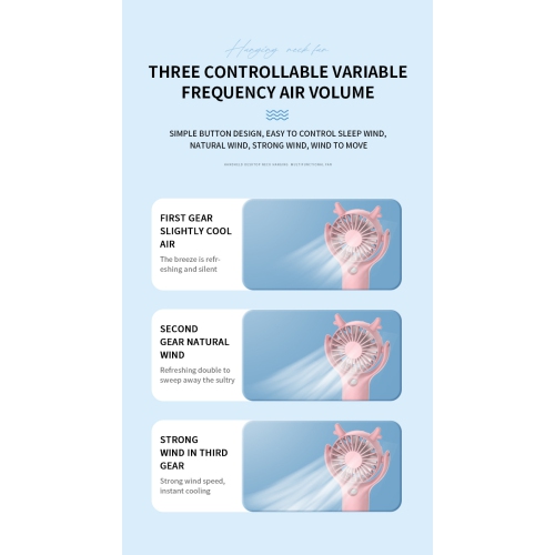 2025 USB Mini New Water Mist Fan Portable Summer Handheld Rechargeable Handheld Water Mist Air Conditioner Fan, White