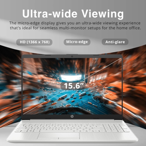 Refurbished Excellent - HP 15.6" HD Touchscreen Laptop, 11th Gen Intel Core i5-1135G7, 512GB PCIe SSD, 12GB RAM, Backlit Keyboard, Iris Xe Graphics,