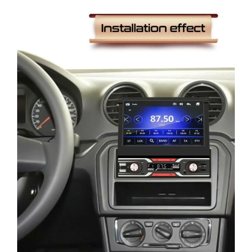 Navigation automobile à écran rétractable de 7&nbsp;po + image de marche arrière Téléphonie mains libres Bluetooth Positionnement GPS General Motors