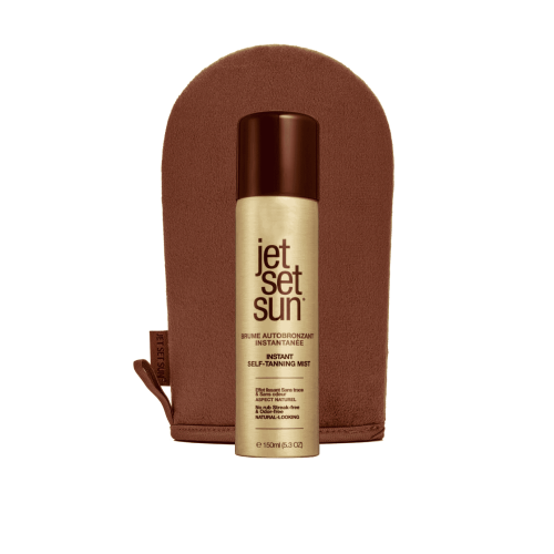 Brume autobronzante JetSetSun 150&nbsp;ml + gant