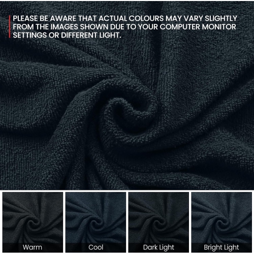 Canadian Linen Yukon – Ensemble de 24 essuie-mains en coton doux et absorbant léger, 15 x 25&nbsp;po, séchage rapide et séchage rapide pour le salon