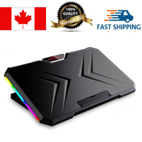 019 RGB Laptop Cooler Pad, 41*27*3CM, Up to 17, YL-019