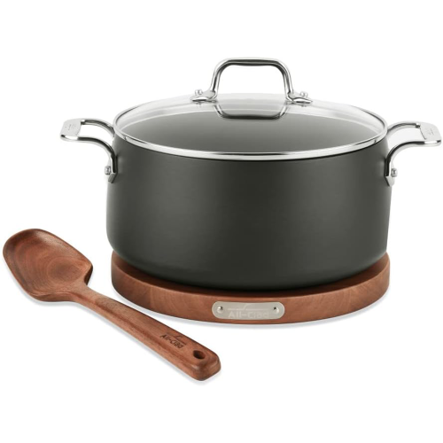 ALL-CLAD  E100S274 Ha1 Gathering 6Qt Dutch Oven With Lid I love using this for soups but would like to try a casserole next since it is good for the oven as well