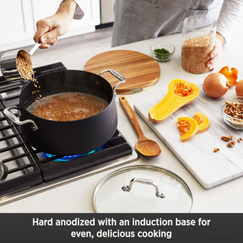 All-Clad E100S274 HA1 GATHERING 6QT DUTCH OVEN WITH LID