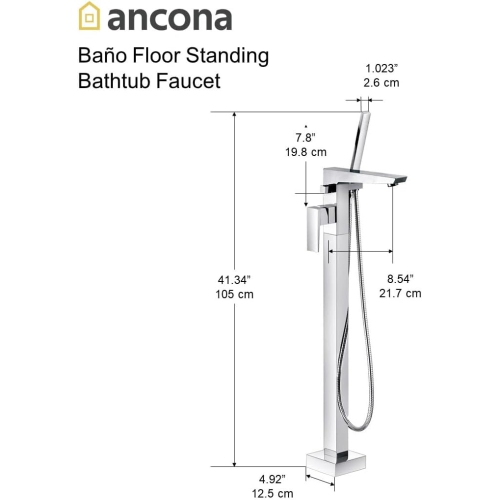 Robinet de baignoire au sol Baño