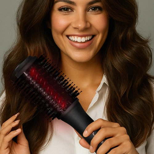 NuMe Aero Pro Blow Dryer Brush – 2” Oval Hair Brush
