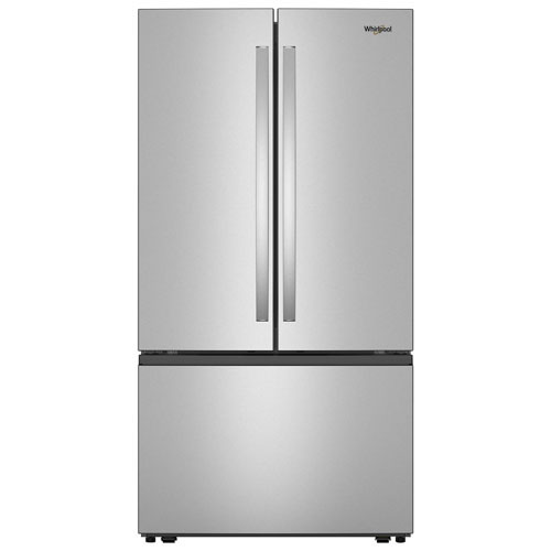 Open Box - Whirlpool 36" 30.52 Cu. Ft. French Door Refrigerator w/Water Dispenser - Stainless Steel -Scratch & Dent