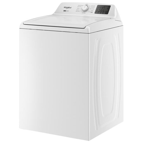 Laveuse à chargement par le haut haute efficacité de 4,8 pi³ de Whirlpool - Blanc