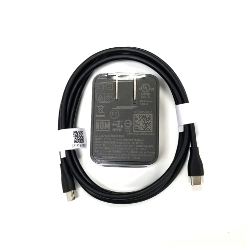 Adaptateur c.a. USB-C 3&nbsp;A 5&nbsp;V de Bose, remis à neuf, noir 5&nbsp;V-3C-TC-US