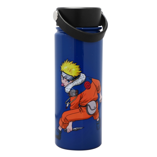 Bouteille d'eau de 17 oz en acier inoxydable Tongue Out de Naruto