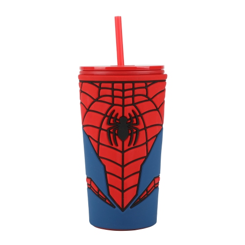 Gobelet 20 oz Suit Up de Spider-Man avec paille de Marvel