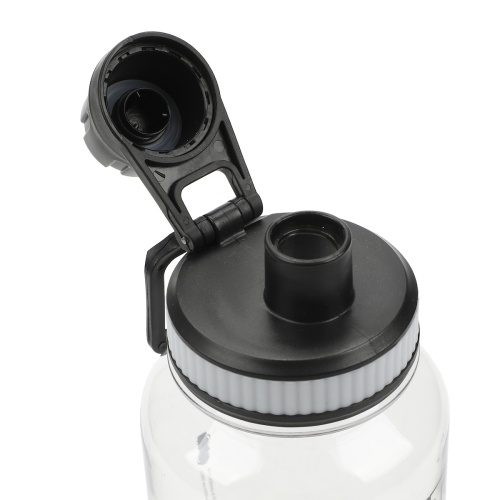 Bouteille d'eau en plastique blanc de 32 oz Uzumaki de Naruto