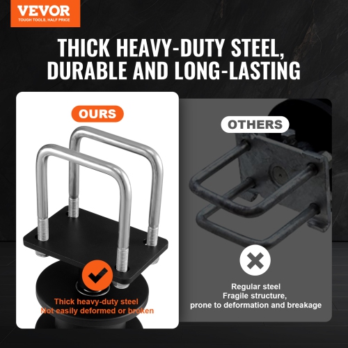 VEVOR Sliding Gate Kit, Heavy Duty Rolling Gate Hardware Kit w/ H-Shaped Wheel Groove for Cantilever Sliding Gates and Rolling Door, Sliding Gate