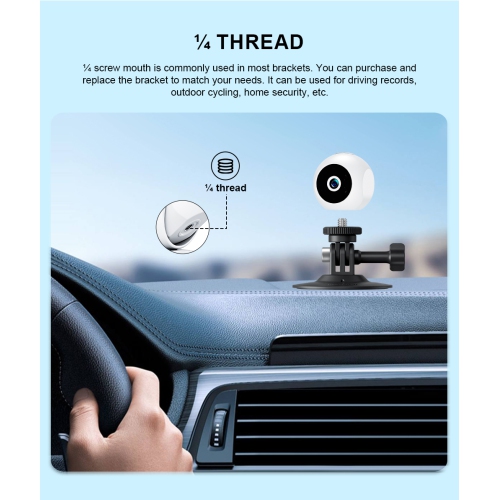 150° Ultra-Wide Angle Smart Security Camera – 720P Night Vision, Motion Alerts, 5-Hour Battery Life and Cloud Storage