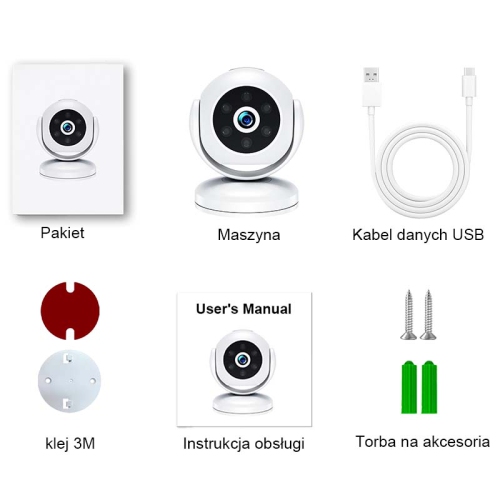 150° Ultra-Wide Angle Smart Security Camera – 720P Night Vision, Motion Alerts, 5-Hour Battery Life and Cloud Storage