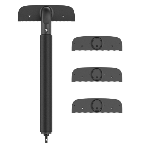 Manual Back Shaver for Men with Long Extendable Handle,Body Back Hair Trimmer for Men,Self-Service Body Hair Groomer Razor,Wet & Dry Shaver for Hair