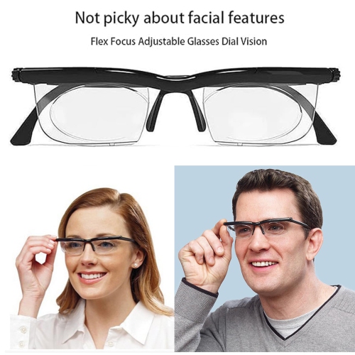 Lunettes de lecture réglables, lunettes de lecture Flex Focus pour hommes et femmes