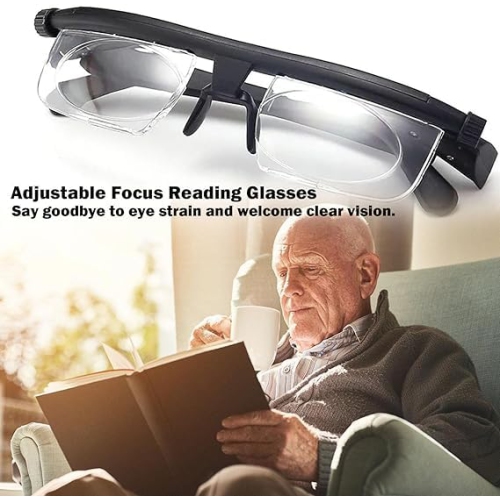 Lunettes de lecture réglables, lunettes de lecture Flex Focus pour hommes et femmes