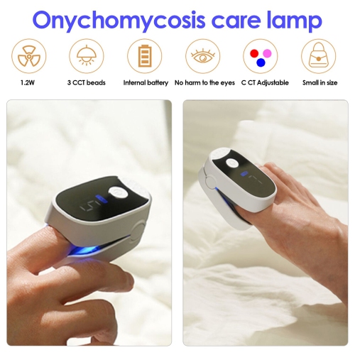 Nail Care Device for Multiple Toenails and Fingernails, Nail Cleaning and Care Device with Timer