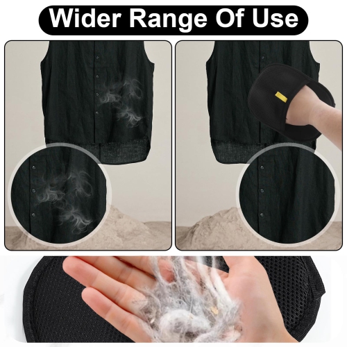 2 Pcs Double Sided Grooming Glove for Pets, Reusable Silicone Gloves for Shedding, Bathing, Washing & Static Removal