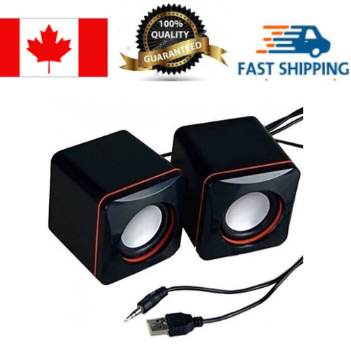 Red Line Cube Speaker, USB Power/Audio Output