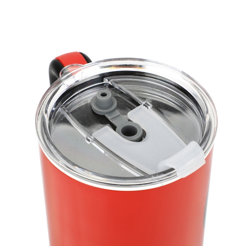 40 oz Stainless Steel Tumbler with Handle and Straw