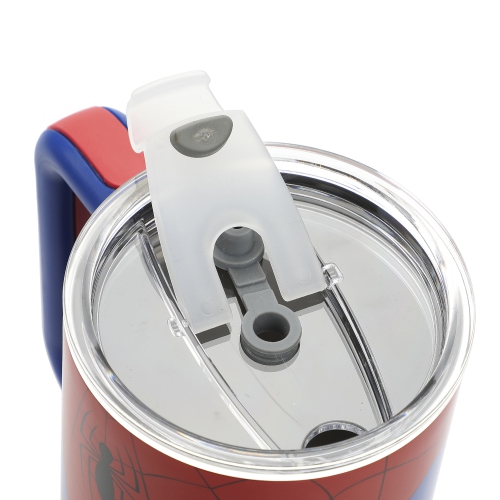 Gobelet en acier inoxydable avec poignée et paille de 40&nbsp;oz