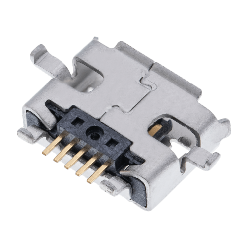 Replacement Charging port soldering required - 05 Pin - Micro A - 4 Anchor Points