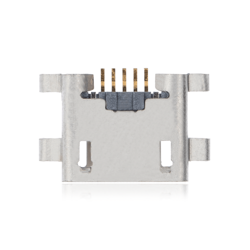 Replacement Charging port soldering required - 05 Pin - Micro A - 4 Anchor Points