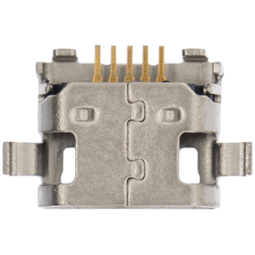 Soudure de port de charge de rechange requise - 05 broches - Micro B - 4 points d'ancrage