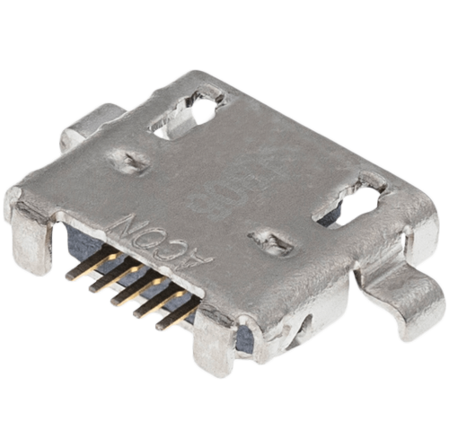 Soudure de port de charge de rechange requise - 05 broches - Micro B - 4 points d'ancrage