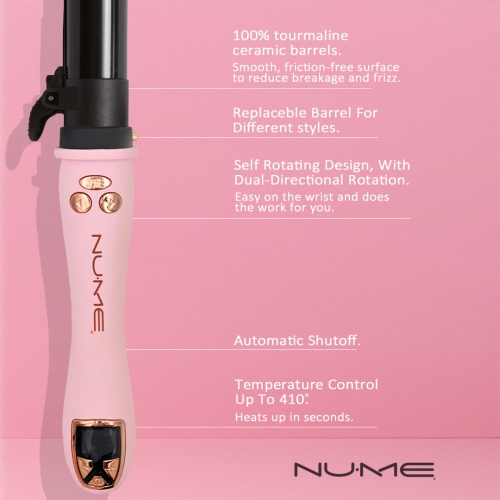 NuMe Showstopper Automatic Rotating Curling Iron