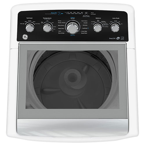 GE 4.9 Cu. Ft. Top Load Washer - White