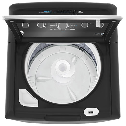 Laveuse à chargement par le haut de 4,9 pi³ de GE - Gris diamant