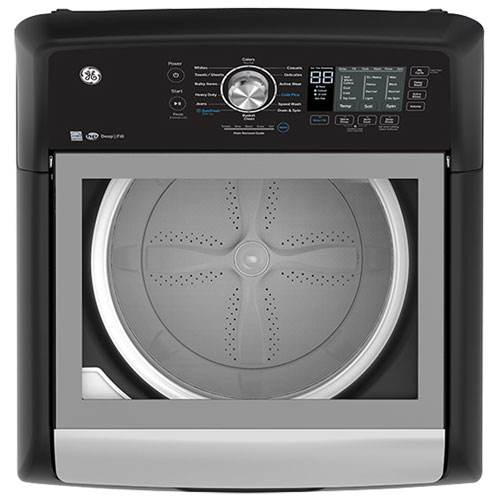 GE 5.3 Cu. Ft. Top Load Washer - Diamond Grey