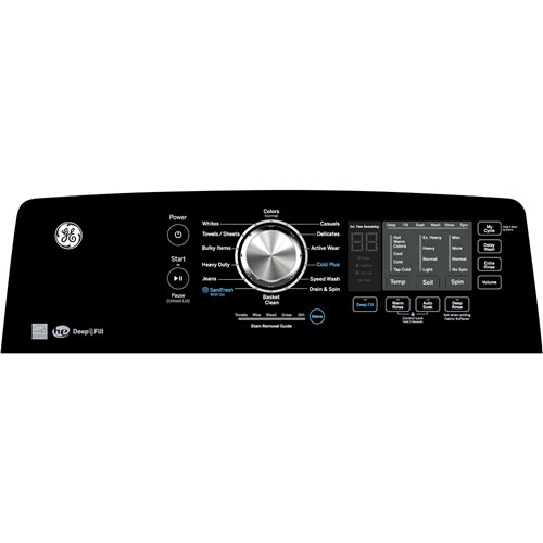 GE 5.3 Cu. Ft. Top Load Washer - Diamond Grey