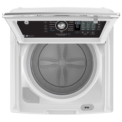 GE 5.3 Cu. Ft. Top Load Washer - White